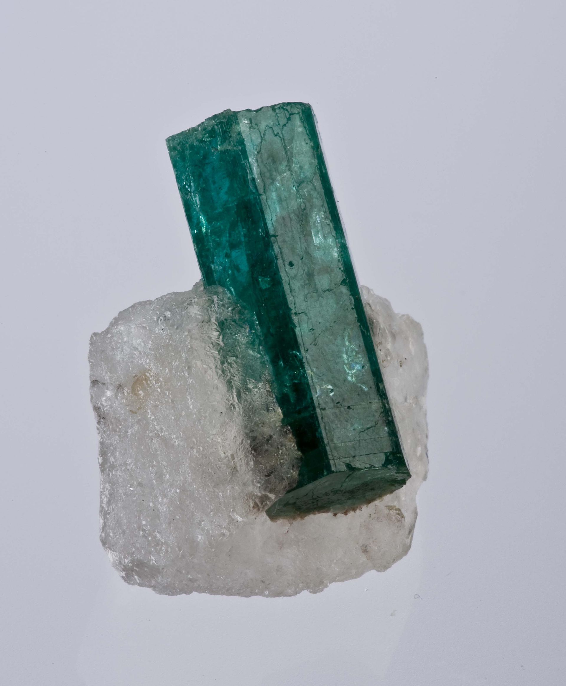 Raw Emerald in Matrix